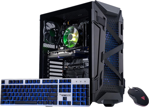 ABS Master Gaming PC - Intel i5 11400F - GeForce RTX 3060 Ti - 16GB DDR4  3000MHz - 1TB Intel M.2 NVMe SSD